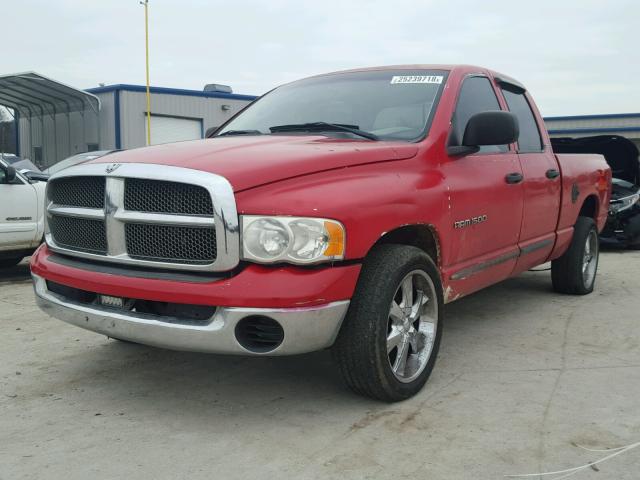 1D7HA18N92S582960 - 2002 DODGE RAM 1500 RED photo 2