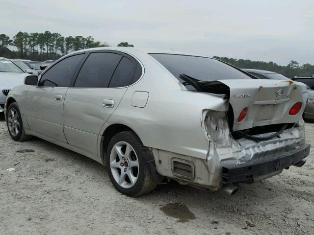 JT8BD69S530180390 - 2003 LEXUS GS 300 SILVER photo 3