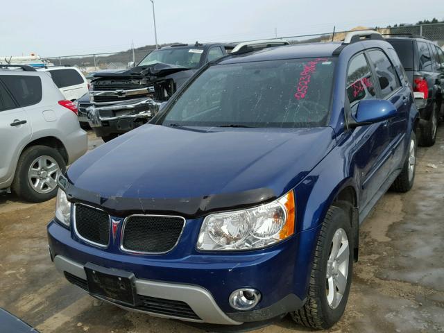 2CKDL43FX96236068 - 2009 PONTIAC TORRENT BLUE photo 2