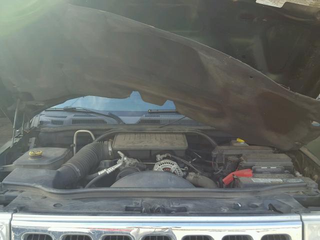 1J8HG48K57C545527 - 2007 JEEP COMMANDER მწვანე ფოტო 7