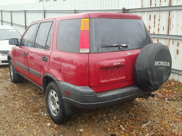 JHLRD1844WC096394 - 1998 HONDA CR-V LX RED photo 3