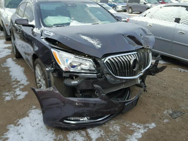 1G4GF5G37EF100123 - 2014 BUICK LACROSSE T BURGUNDY photo 9