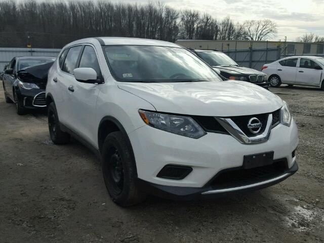 JN8AT2MV9GW138371 - 2016 NISSAN ROGUE S WHITE photo 1