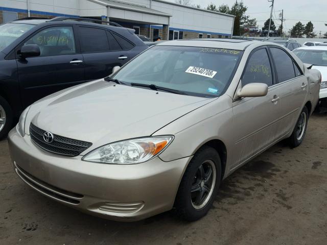 4T1BE32K64U926472 - 2004 TOYOTA CAMRY LE TAN photo 2