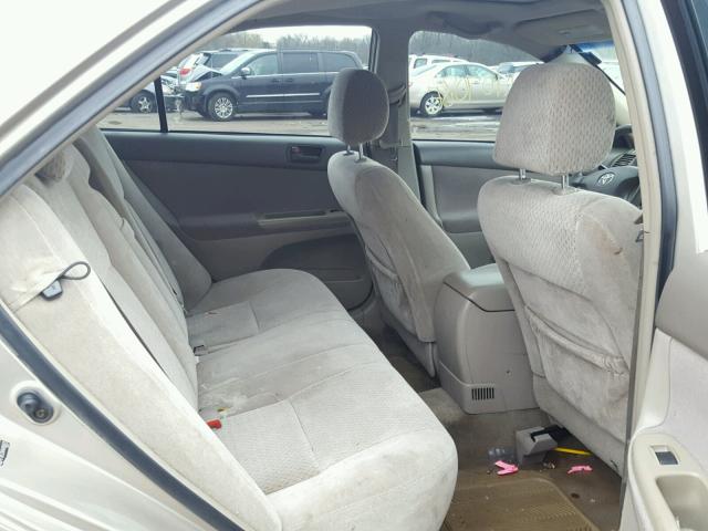 4T1BE32K64U926472 - 2004 TOYOTA CAMRY LE 棕色 照片 6