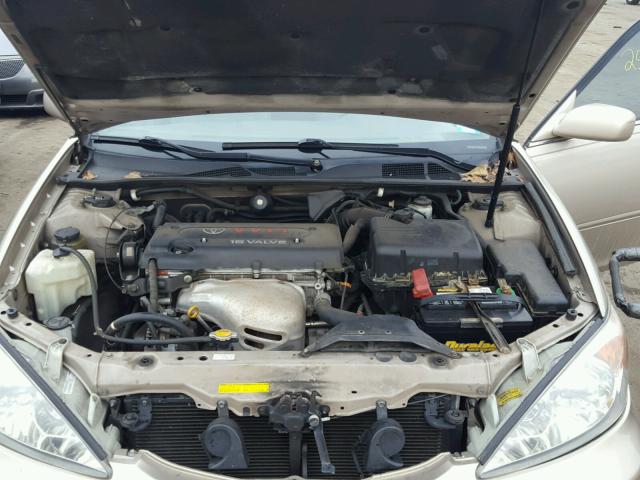 4T1BE32K64U926472 - 2004 TOYOTA CAMRY LE 棕色 照片 7