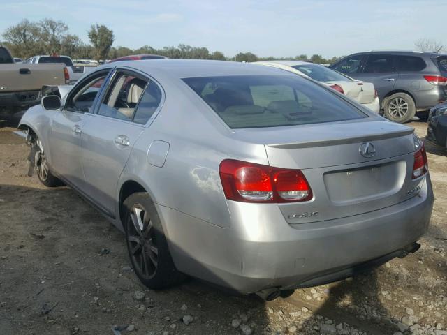 JTHCH96S960007135 - 2006 LEXUS GS GENERAT SILVER photo 3