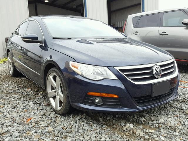 WVWHN7AN2CE512373 - 2012 VOLKSWAGEN CC LUXURY BLUE photo 1