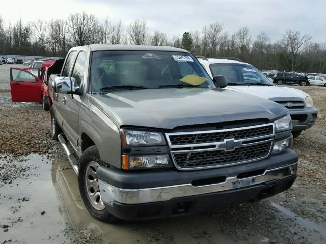 2GCEC13T561158534 - 2006 CHEVROLET SILVERADO GRAY photo 1