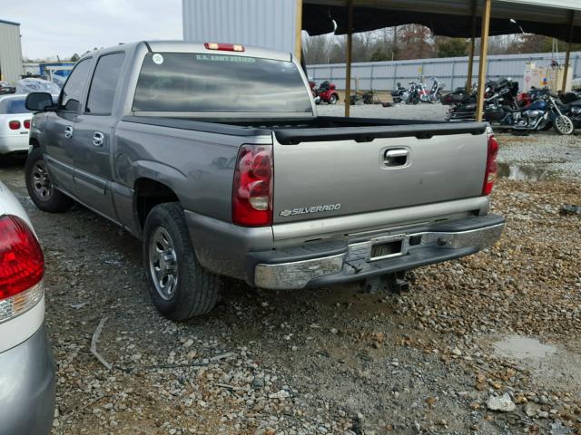 2GCEC13T561158534 - 2006 CHEVROLET SILVERADO GRAY photo 3