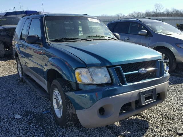 1FMYU60E82UC02162 - 2002 FORD EXPLORER S BLUE photo 1