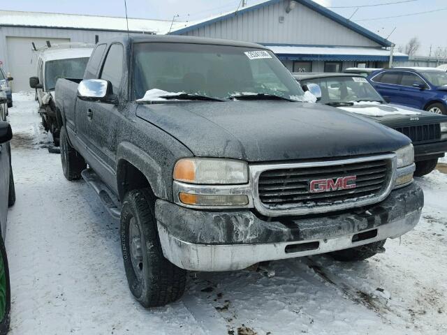 1GTHK29U41E305990 - 2001 GMC SIERRA K25 BLACK photo 1