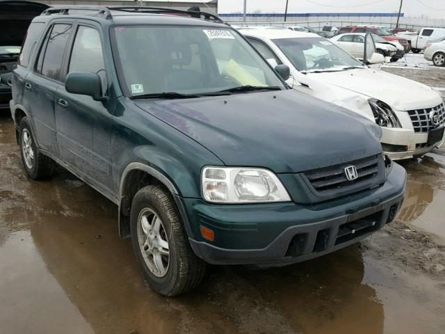 JHLRD1873YC042727 - 2000 HONDA CR-V SE GREEN photo 1