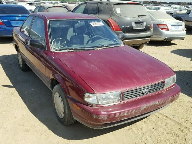 1N4EB32A1PC761111 - 1993 NISSAN SENTRA MAROON photo 1