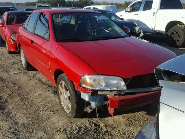 3N1CB51D86L559400 - 2006 NISSAN SENTRA 1.8 RED photo 1