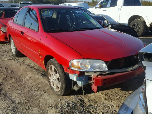 3N1CB51D86L559400 - 2006 NISSAN SENTRA 1.8 RED photo 9