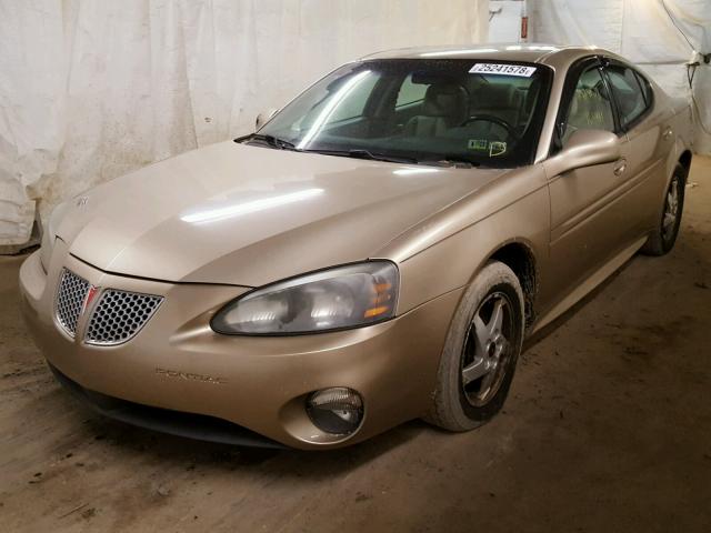 2G2WS522041287497 - 2004 PONTIAC GRAND PRIX BEIGE photo 2