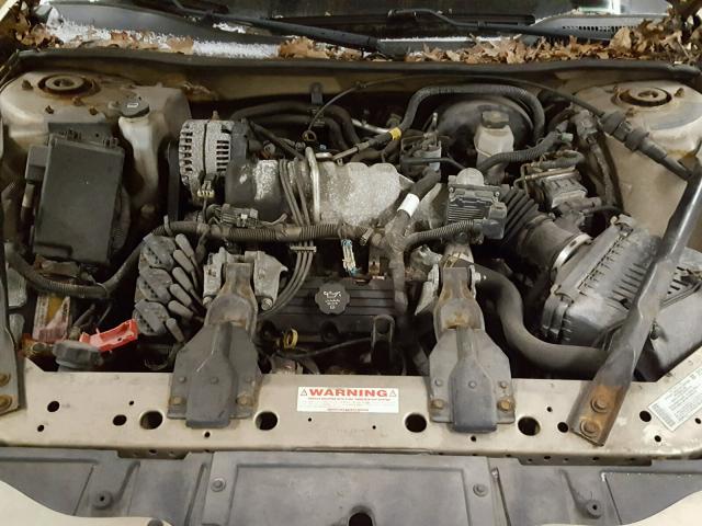 2G2WS522041287497 - 2004 PONTIAC GRAND PRIX BEIGE photo 7