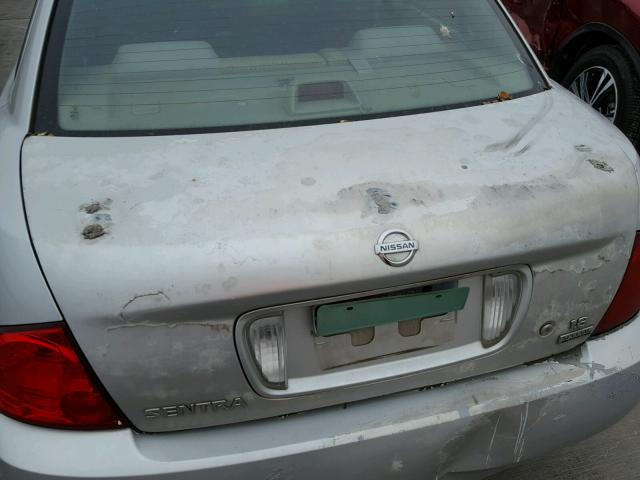 3N1CB51D85L497866 - 2005 NISSAN SENTRA 1.8 SILVER photo 9