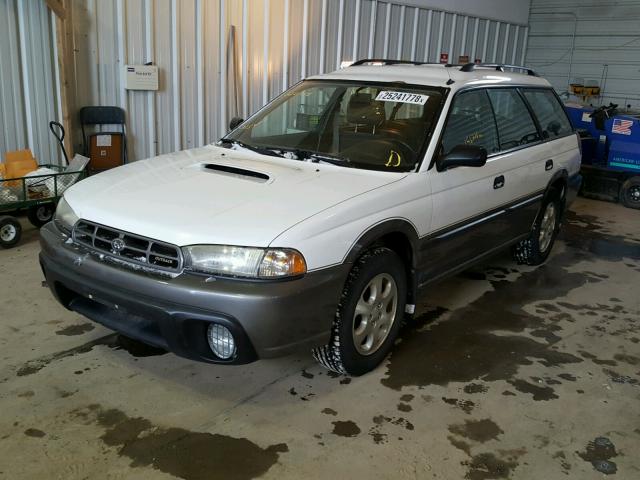 4S3BG6850W7623674 - 1998 SUBARU LEGACY 30T WHITE photo 2