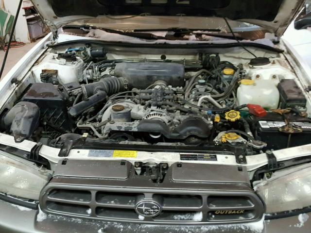 4S3BG6850W7623674 - 1998 SUBARU LEGACY 30T WHITE photo 7