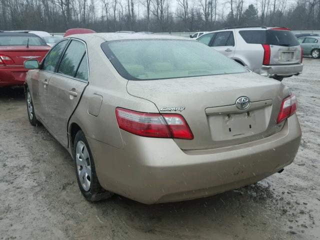 4T1BE46K37U505328 - 2007 TOYOTA CAMRY NEW TAN photo 3