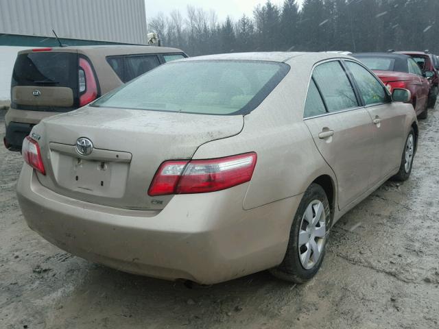 4T1BE46K37U505328 - 2007 TOYOTA CAMRY NEW TAN photo 4