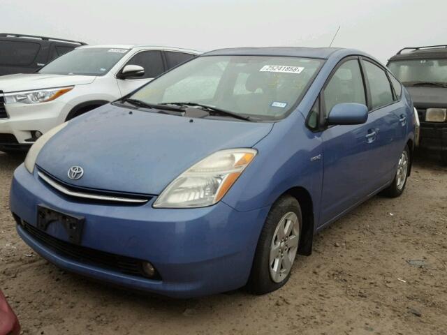 JTDKB20U767509729 - 2006 TOYOTA PRIUS BLUE photo 2