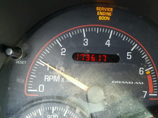 1G2NE12F52C243999 - 2002 PONTIAC GRAND AM S თეთრი ფოტო 8