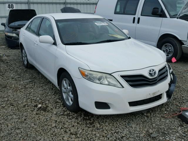 4T1BF3EK6BU599173 - 2011 TOYOTA CAMRY BASE WHITE photo 1