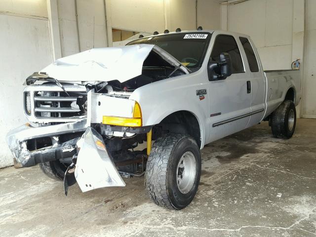 1FTNX21F5YEB84334 - 2000 FORD F250 SUPER SILVER photo 2