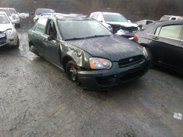 JF1GG65514H817430 - 2004 SUBARU IMPREZA TS GREEN photo 1