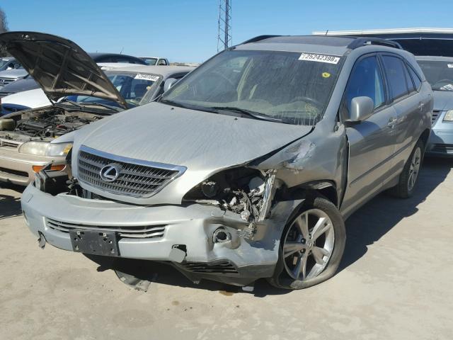 JTJHW31U160028559 - 2006 LEXUS RX 400 SILVER photo 2