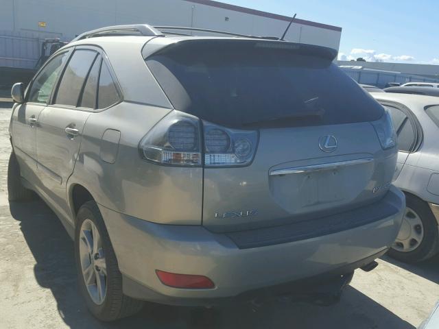 JTJHW31U160028559 - 2006 LEXUS RX 400 SILVER photo 3