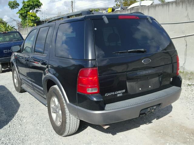 1FMZU63W14UA68266 - 2004 FORD EXPLORER X BLACK photo 3