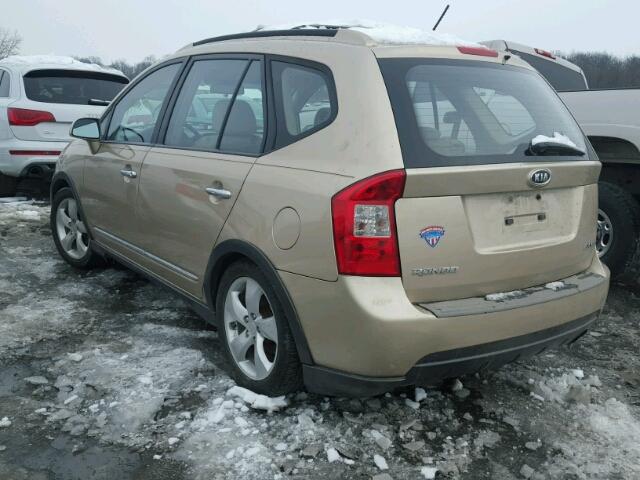 KNAFG526677114605 - 2007 KIA RONDO LX TAN photo 3