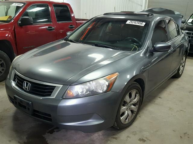 JHMCP26869C000323 - 2009 HONDA ACCORD EXL GRAY photo 2