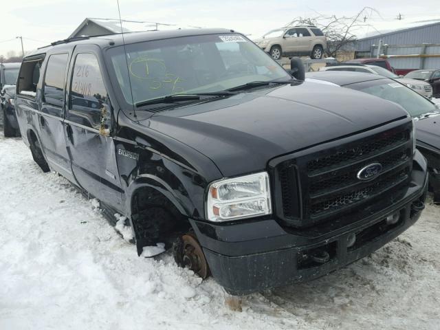 1FMSU43P95ED38354 - 2005 FORD EXCURSION BLACK photo 1