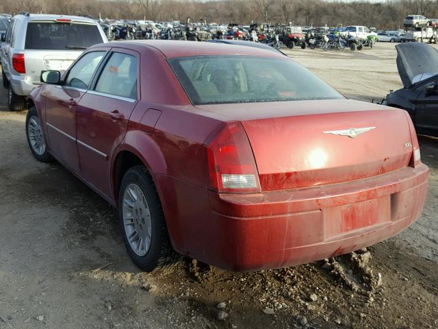 2C3KA43R17H829080 - 2007 CHRYSLER 300 RED photo 3