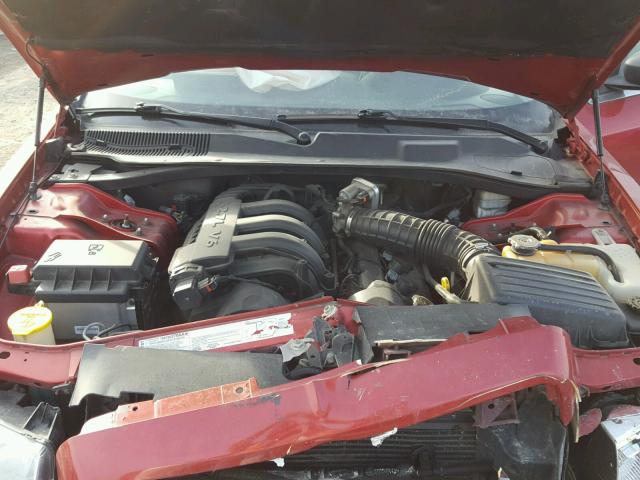 2C3KA43R17H829080 - 2007 CHRYSLER 300 RED photo 7