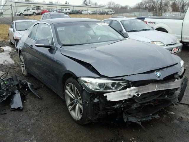 WBA3T1C57GP822438 - 2016 BMW 428 XI SUL GRAY photo 1