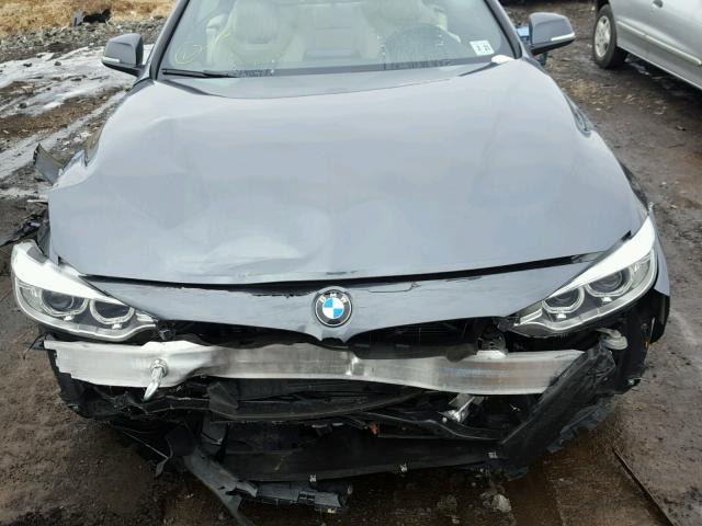 WBA3T1C57GP822438 - 2016 BMW 428 XI SUL GRAY photo 7