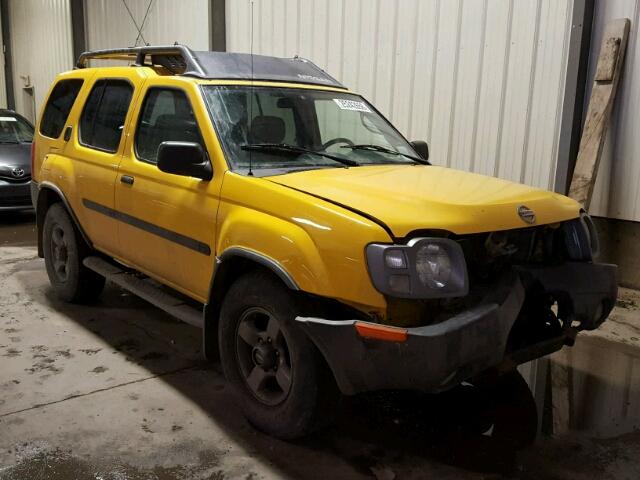 5N1ED28Y43C640596 - 2003 NISSAN XTERRA XE YELLOW photo 1