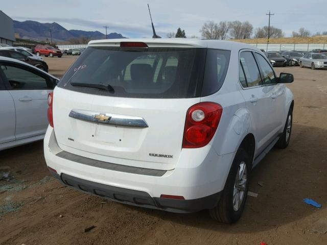 2CNFLCEC4B6282784 - 2011 CHEVROLET EQUINOX LS WHITE photo 4