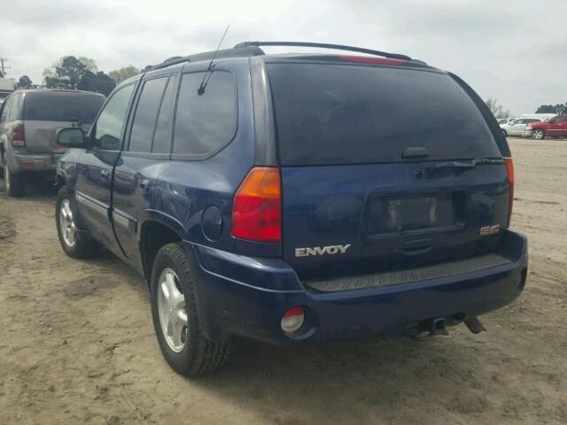 1GKDS13S032247272 - 2003 GMC ENVOY BLUE photo 3