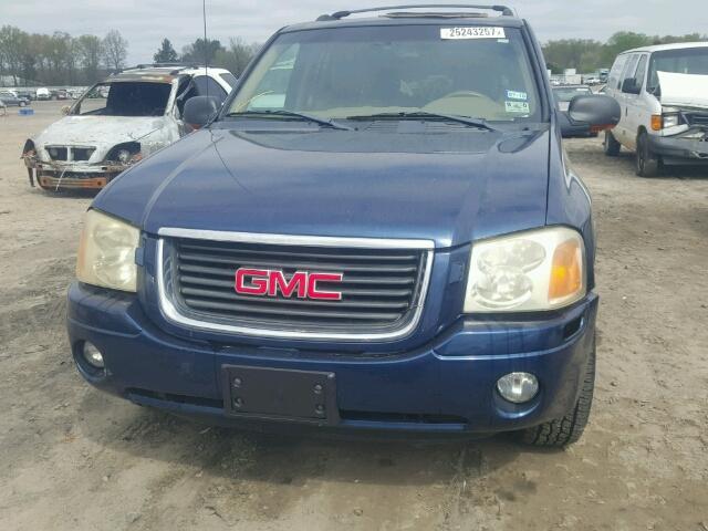 1GKDS13S032247272 - 2003 GMC ENVOY BLUE photo 9