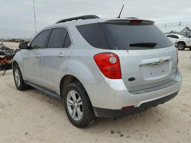 2GNALDEKXD6192464 - 2013 CHEVROLET EQUINOX LT GRAY photo 3