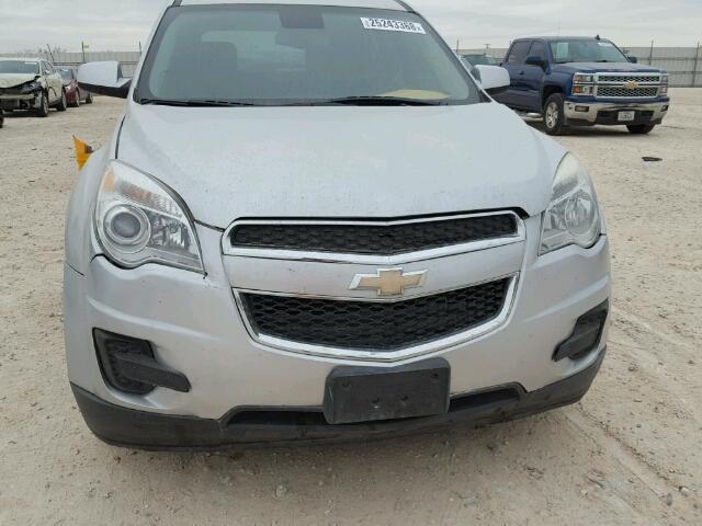 2GNALDEKXD6192464 - 2013 CHEVROLET EQUINOX LT GRAY photo 9