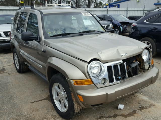 1J4GL58K46W235803 - 2006 JEEP LIBERTY LI BROWN photo 1