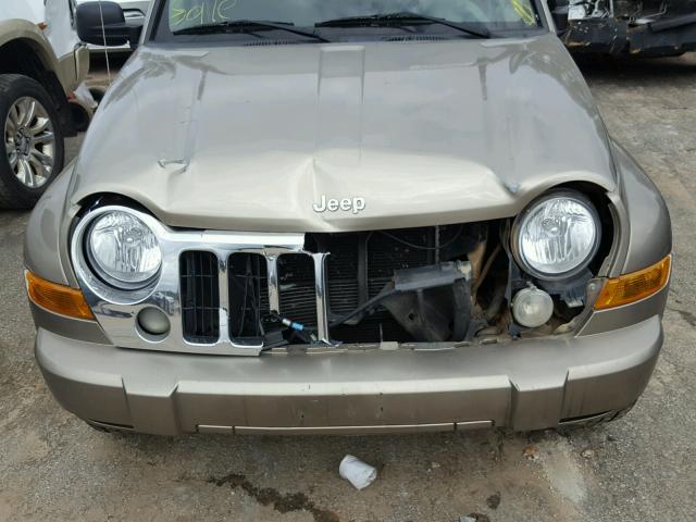 1J4GL58K46W235803 - 2006 JEEP LIBERTY LI BROWN photo 9